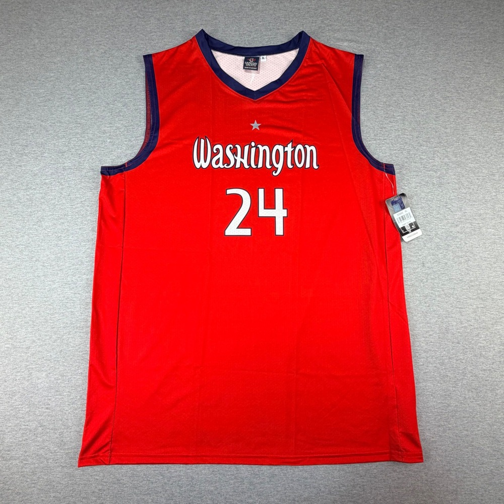 Gameday Greats Washington Aaliyah Edwards 24 WNBA Basketball Jersey Mens XL NWT